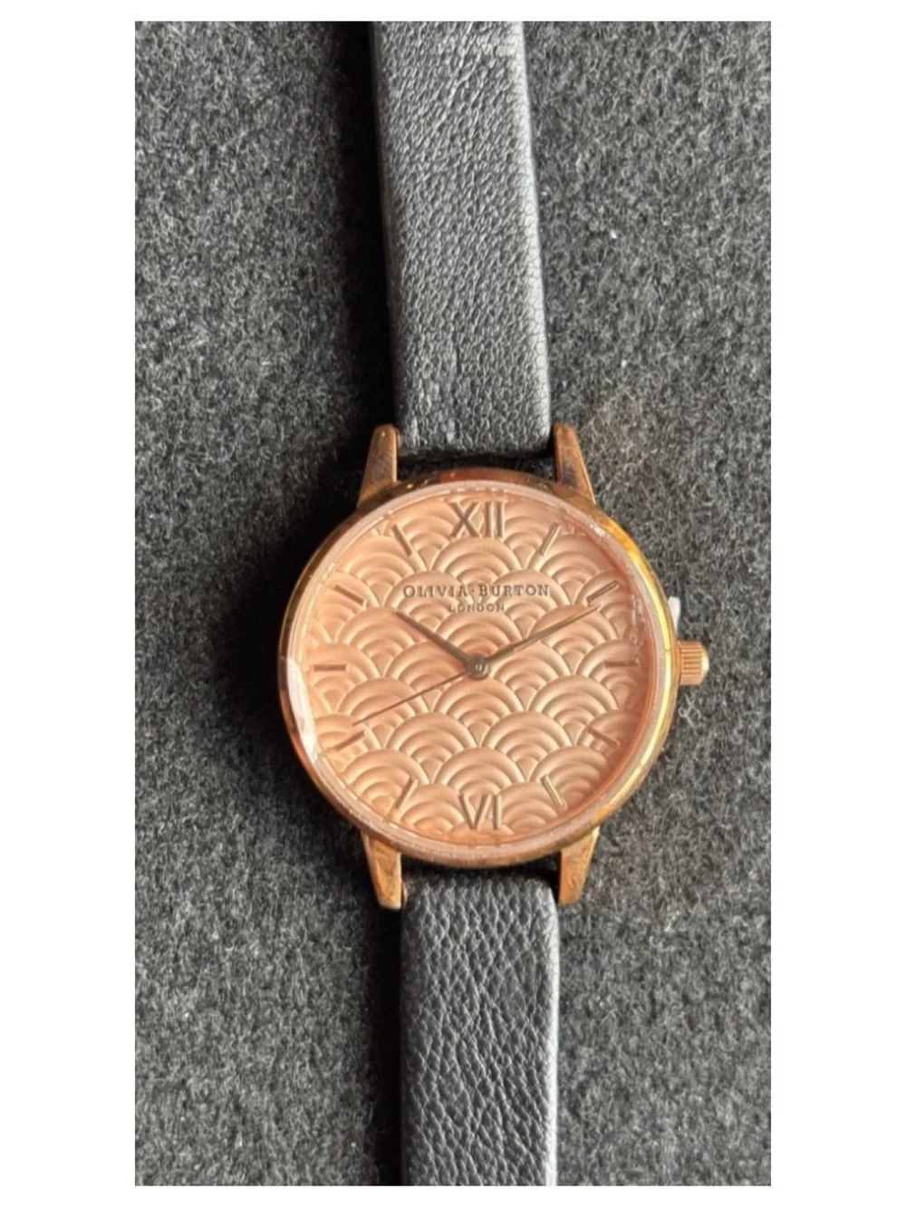 NWOT** Anthropologie Olivia Burton Scalloped Watch  **Needs Battery